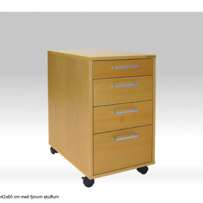 Flex Skuffuvagn 4skuffur Is K