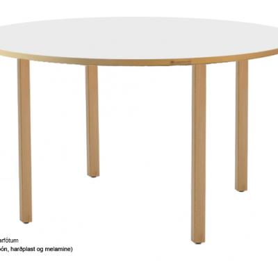 Hringbord Plastlagt M Vidarfotum